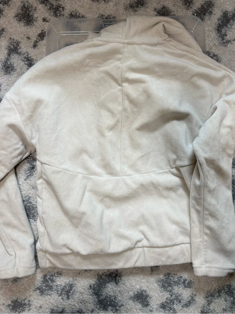 Nike Cream Hoodie with Black Swoosh